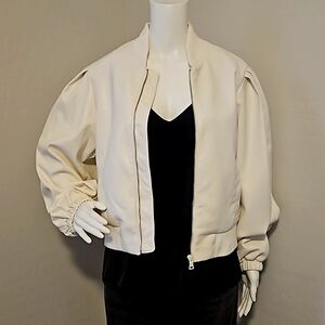 NWT faux leather jacket